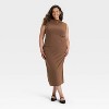 Women's Compression Midi A-Line Skirt - A New Day™ - 3 of 3