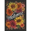 Briarwood Lane Fall House Flag 40x28 For Outdoor Fall Flowers Welcome For Fall House Flag - 3 of 4