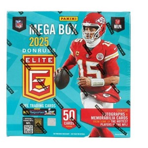 2025 Panini Donruss Elite Football Mega Box (Lavendar Parallels!) - 1 of 2