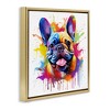 Stupell Industries French Bulldog Modern Splash, 18" x 18" - 3 of 4