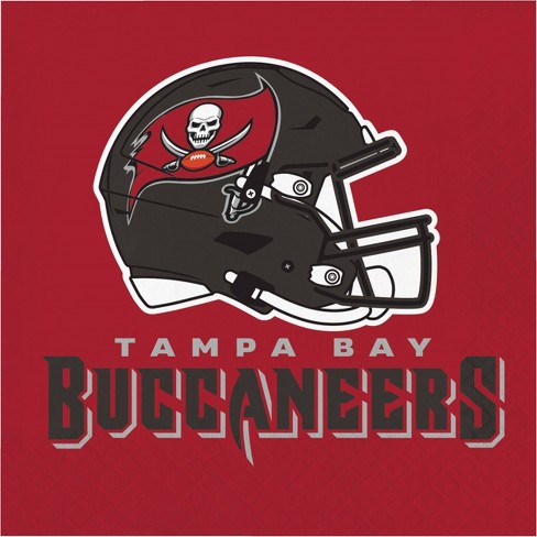 48ct Tampa Bay Buccaneers Football Napkins : Target