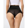 INSPIRE CHIC Women's High-Waisted Light Breathable Control Panties 3 Packs - 2 of 4