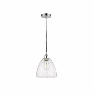 Edison Dome - 1 Light Cord Hung Mini Pendant In Industrial Style-12.25 Inches Tall and 9 Inches Wide - 1 of 1
