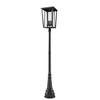 Z-Lite Seoul 4 - Light Post Light in  Black - 3 of 4