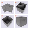 REGALWOVEN Collapsible Fabric Storage Bin with Handle for Organizing Clothes Books 2 Pcs - 3 of 4