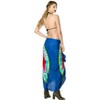 LA LEELA Women's Summer Sarong Bikini Wraps Cover up Skirt Wrap Bathing suit Swimwear Swimsuit Beach Coverup for Women One Size Red, Tie Dye Design - 4 of 4