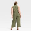 Women's Button-Front Jumpsuit - Universal Thread™ - 2 of 3