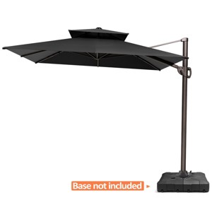 Pellebant 9 x 12 ft Outdoor Shade Parasol Patio Offset Cantilever Umbrella - 1 of 4