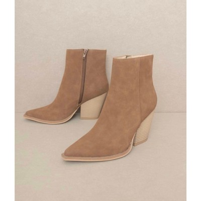 Women's Sonia Western Ankle Boots - OASIS SOCIETY US9