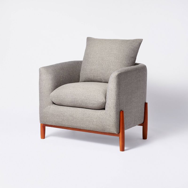 Elroy Accent Chair with Wooden Legs - Threshold™ designed with Studio McGee, 1 of 14
