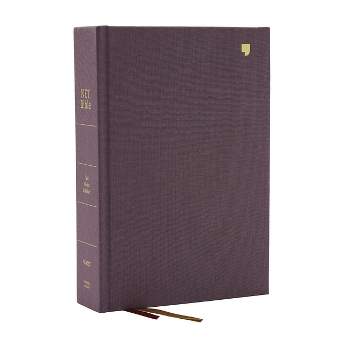 Net Bible, Full-Notes Edition, Cloth Over Board, Gray, Comfort Print - by  Thomas Nelson (Hardcover)