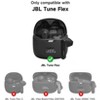 SURITCH Magnetic Bumper Case Compatible with JBL Tune Flex Earbuds, Rugged Shockproof Protective Covers with Magnetic Lid Lock & Carabiner - 2 of 3