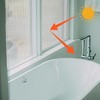 Unique Bargains Vertical Pattern Window Privacy Film 118.11"L x 17.72"W Clear 1 Pc - 3 of 4