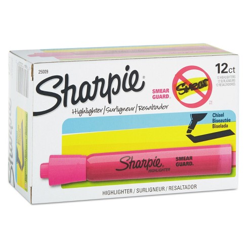 Sharpie Gel Highlighters, Bullet Tip, Fluorescent Yellow