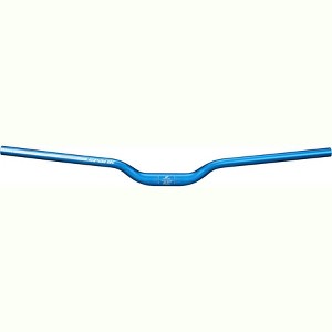 Spank Spoon 800 Mountain Bike Handlebar 31.8mm Clamp 40mm Rise Blue Aluminum - 1 of 1