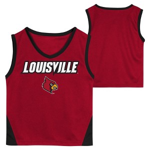 NCAA Louisville Cardinals Boys' Sleeveless Basketball Jersey - 1 of 3