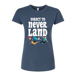 Women's - Disney - Peter Pan Fitted Graphic T-Shirt - 1 of 2