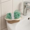 Spa Essentials Reversible 2-in-1 Bath Sponge & Body Scrubber - Exfoliating Loofah Bath Pad - 2 of 3