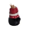 Transpac Ceramic Penguin Toothpick Holder Fun Kitchen Accessory Multicolor Decorative Gift for Christmas and Hostess - 2 of 3