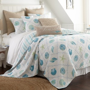 Marine Dream Seaglass Quilt Set - Levtex Home - 1 of 4