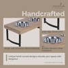 Mela Artisans Vanjari Elevated Pet Feeder - Medium - 3 of 4