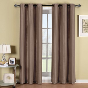 Egyptian Linens Soho Blackout Window Curtains Panels (Single) - 1 of 4