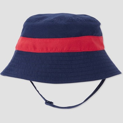 Image of Carter's Just One You® Baby Boys' Striped Bucket Hat - Blue 6-12M