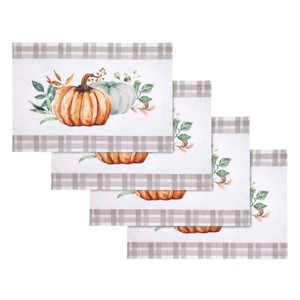Avanti Linens Grateful Patch 4-Pack Placemat Set - 1 of 3