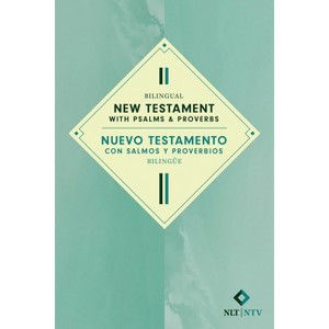 Bilingual New Testament with Psalms & Proverbs / Nuevo Testamento Con Salmos Y Proverbios Bilingüe Nlt/Ntv (Softcover) - (Paperback) - 1 of 1