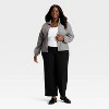 Women's Brushed Cinched Waist Zipped Jacket - A New Day™ - 3 of 3