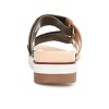 Journee Collection Womens Ashanti Slip On Slide Multi Strap Sandals Taupe 11 - 3 of 4