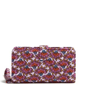 Vera Bradley Women's Outlet Cotton Phone Wristlet - 1 of 2