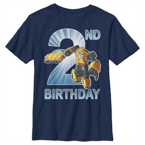 Boy's Transformers Bumblebee 2nd Birthday T-Shirt - image 1 of 4