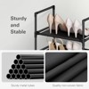 10-Tier Shoe Rack, Shoe Organizer, Shoe Racks for Closet, Metal Frame Shoe Shelf for Entryway, Tall Shoe Rack, Wide Shoe Racks, 1-Row/3-Row - 3 of 4
