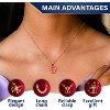 Charming 8-Pack Butterfly Necklaces for Girls | Adjustable 18" Kids Jewelry for Party Favors & Cosplay in 8 Colors - 4 of 4