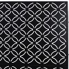 PAGED Privacy Screen Modern Metal Fence Partition Panel with Geometric Pattern for Balcony Garden Room Divider, 76" H×48" W - 4 of 4