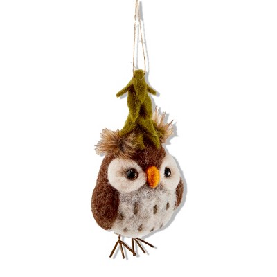 TAG Owl W/Tree Ornament