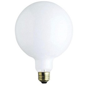 Westinghouse 60 W G40 Globe Incandescent Bulb E26 (Medium) White 1 pk - 1 of 1