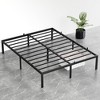 Garvee 14 Inch Twin/Full/Queen Bed Frame with Storage,Metal Platform Twin Bed Frame No Box Spring Needed Steel Slat Support Easy Assembly - 3 of 4