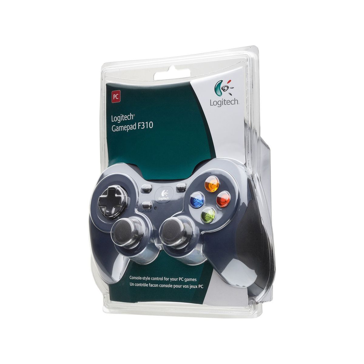 Logitech F310 Gaming Pad - Cable - USB - PC - thumbnail 3