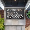 Stupell Industries Farmhouse Welcome Plaid Truck Printed Outdoor Door Mat, design by Arrolynn Weiderhold, 18"x30" - 4 of 4