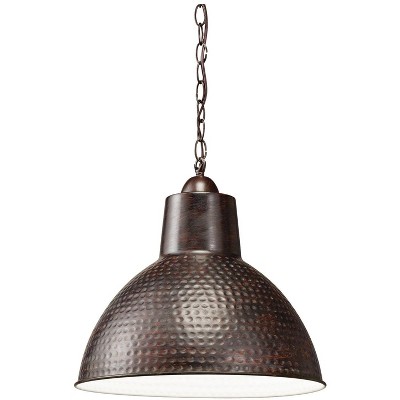 Kichler Missoula 13 1/2" Wide Bronze Pendant