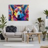 Stupell Industries Dog with Vivid Paint Splash Canvas Wall Art - 2 of 4