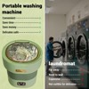 12L Portable Washing Machine, Foldable Mini Washer with with 4 Modes and Spin Basket Deep Cleaning - 4 of 4