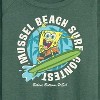Women's - SpongeBob SquarePants - Mussel Beach Lightweight French Terry Wide Neck Long Sleeve Shirt - 2 of 4