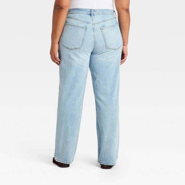Jeans vintage de mujer de tiro altísimo y pierna recta - Universal Thread™ 4