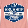 Girls' - Peanuts - Ski Shop Fitted Short Sleeve Graphic T-Shirt - 2 of 4