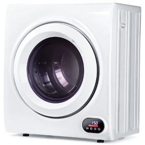 Simzlife 2.6 Cu. Ft Compact Clothes Dryer,Portable Laundry Dryer with Stainless Steel Drum - 1 of 4