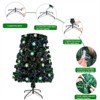Christmas Tree, 7ft Christmas Tree –Easy Setup Realistic Tree with Metal Stand for Home, Office, Christmas Party Decoration - 4 of 4