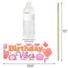 Big Dot of Happiness Funny Hot Girl Bday - Vintage Cake Birthday Party Photo Booth Props Kit - 10 Piece - 3 of 4